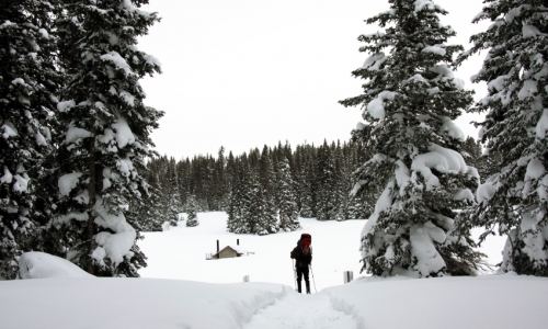 Vail Pass Colorado Hut Skiing