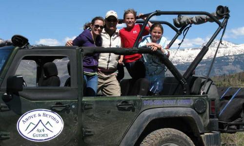 Guided Jeep Tour near Vail