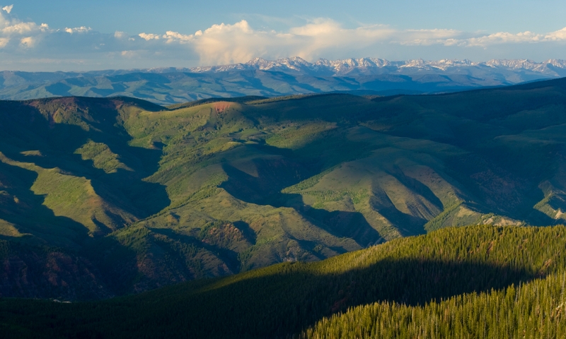 The Gore Range in Eagle's Nest Wilderness