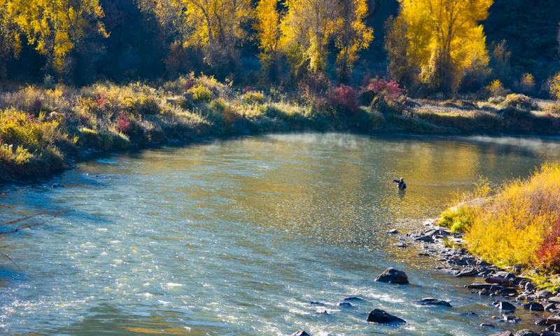 Fishing the Eagle River