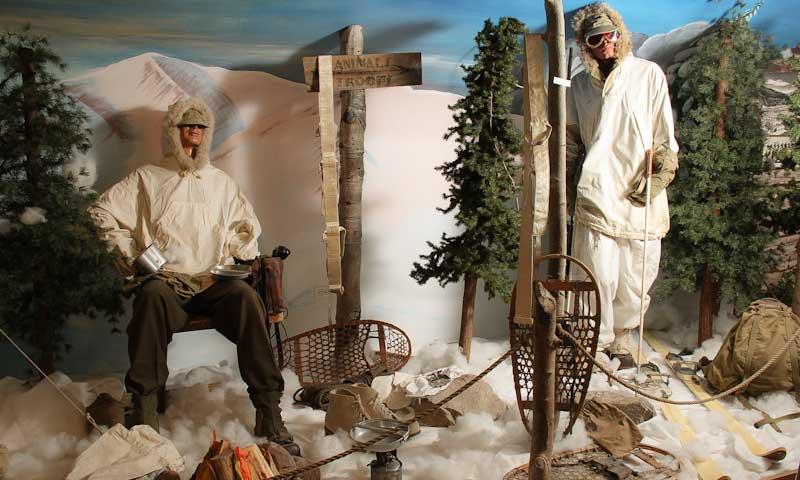 Display in the Colorado Ski and Snowboard Museum