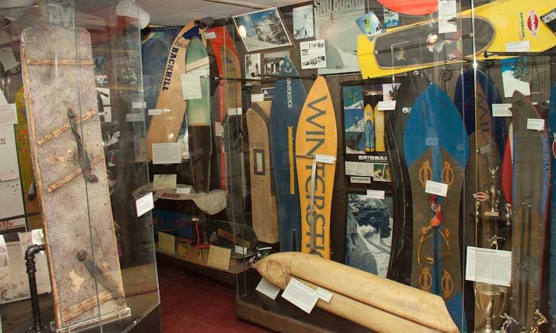 Display in the Colorado Ski and Snowboard Museum