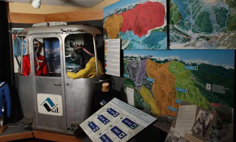 Display in the Colorado Ski and Snowboard Museum