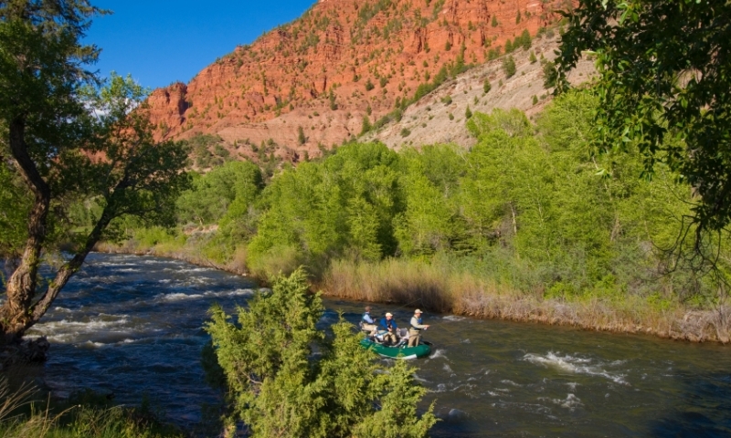 Fishing the Eagle River