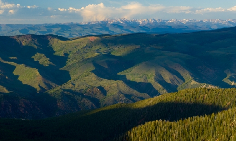 The Gore Range in Eagle's Nest Wilderness