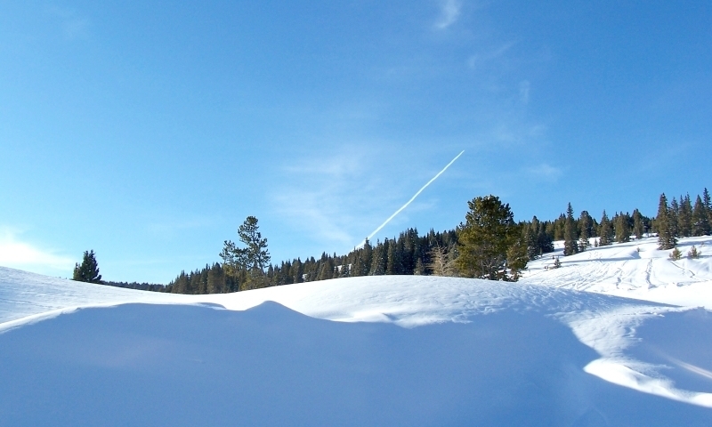 Vail Pass Colorado Winter