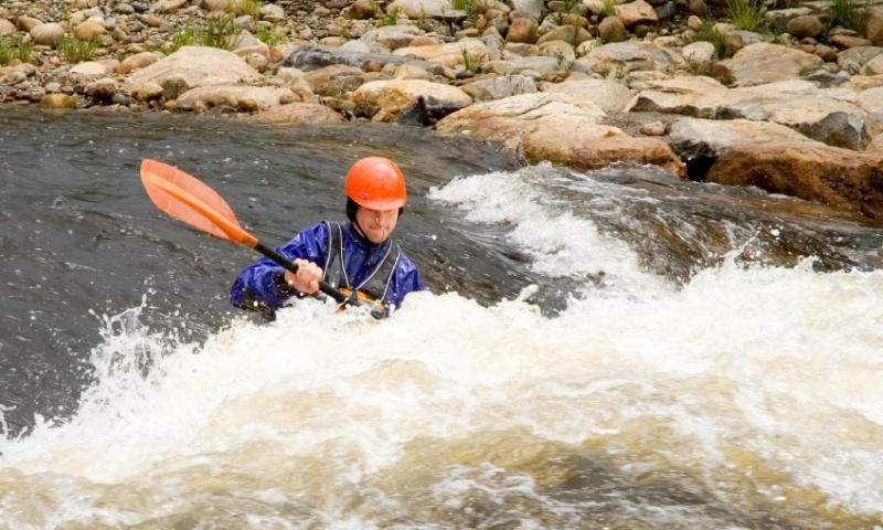 Kayaking Whitewater Yampa River Steamboat Springs Colorado