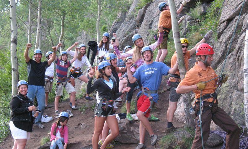 Climbing in Vail Colorado