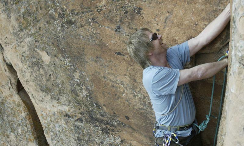 Climbing in Vail Colorado