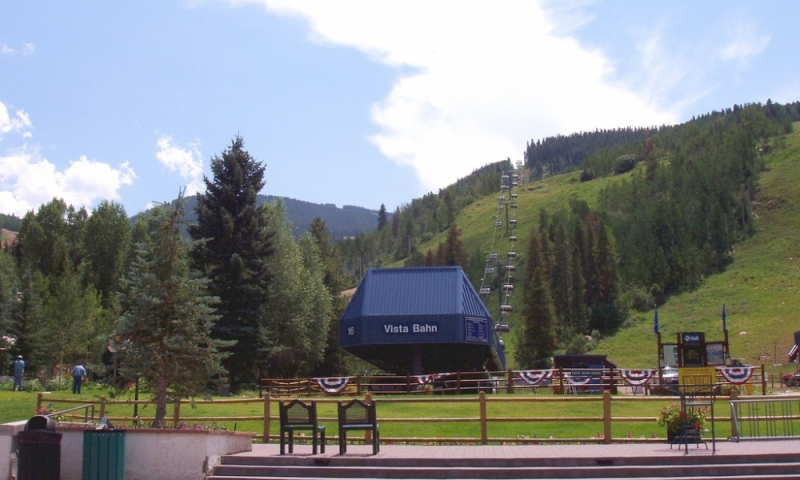 Chairlift at Vail
